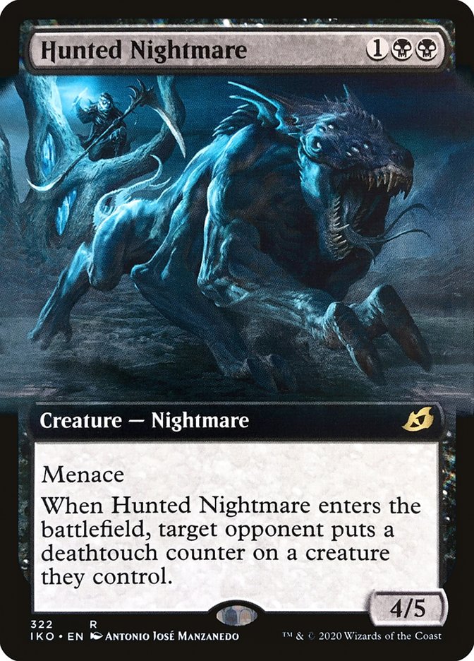 Hunted Nightmare (Extended Art) [Ikoria: Lair of Behemoths] | The CG Realm