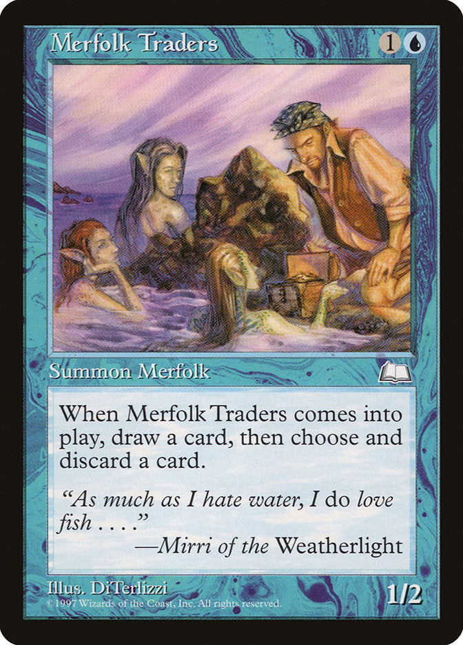 Merfolk Traders [Weatherlight] | The CG Realm