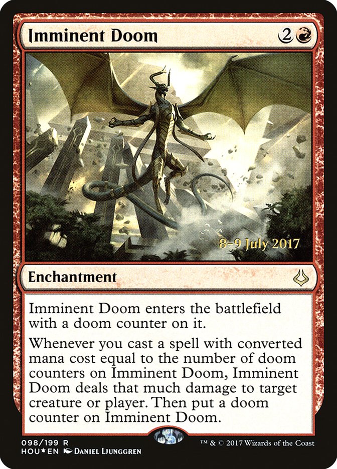 Imminent Doom [Hour of Devastation Prerelease Promos] | The CG Realm