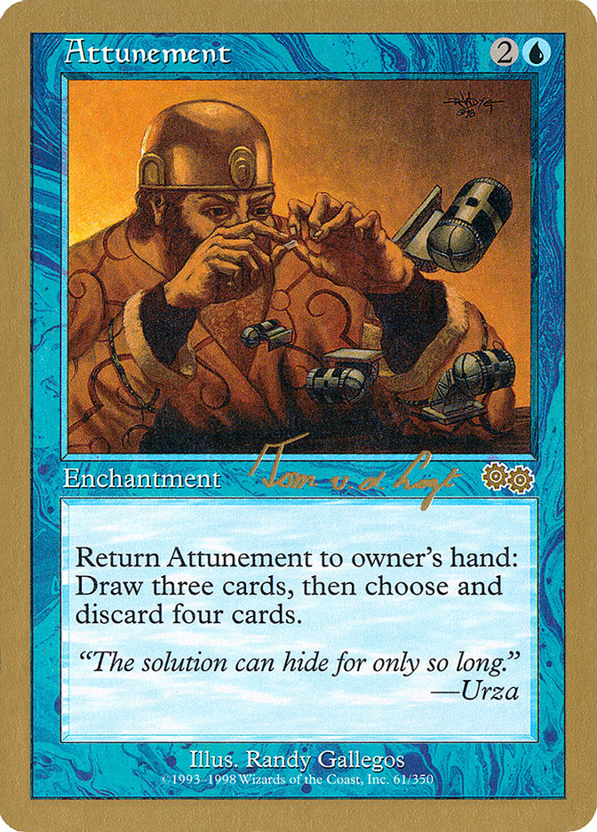 Attunement (Tom van de Logt) [World Championship Decks 2000] | The CG Realm