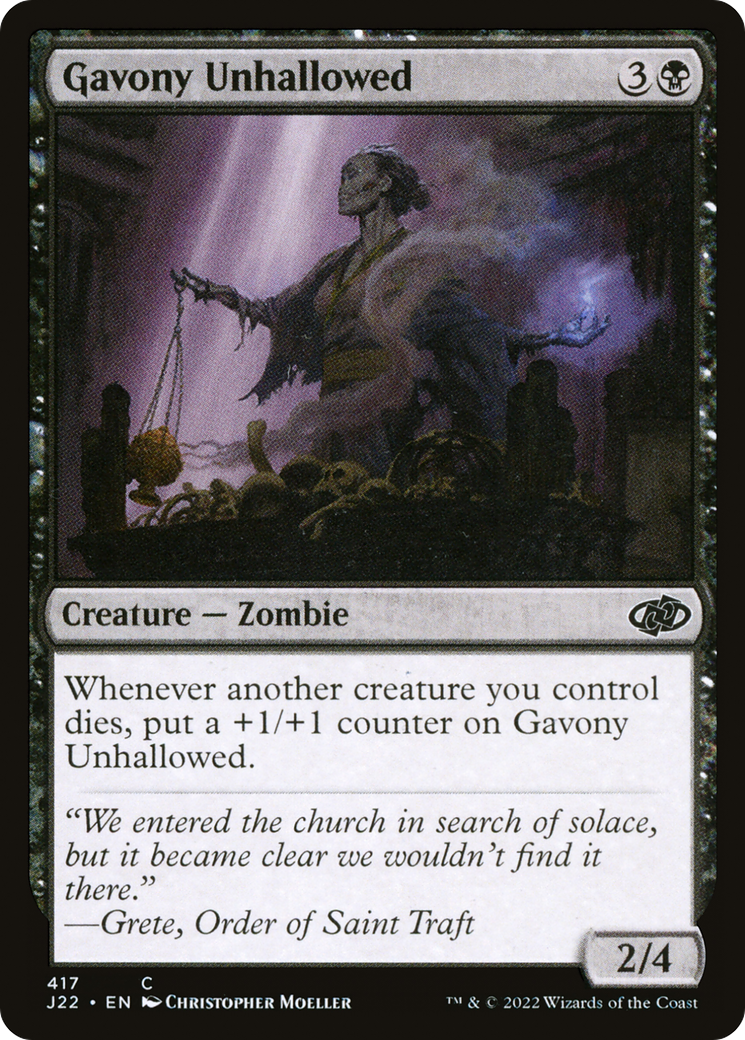 Gavony Unhallowed [Jumpstart 2022] | The CG Realm