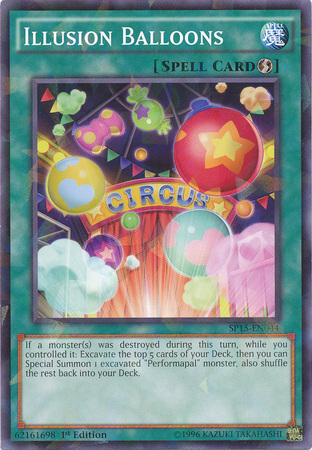 Illusion Balloons [SP15-EN044] Shatterfoil Rare | The CG Realm