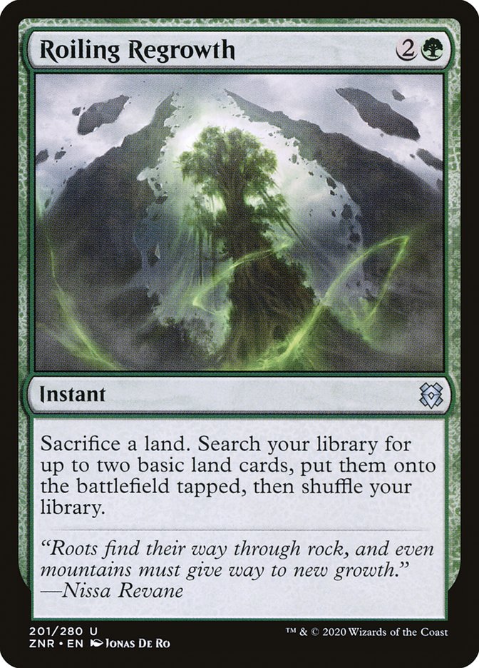 Roiling Regrowth [Zendikar Rising] | The CG Realm