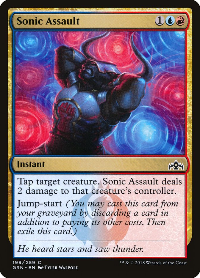 Sonic Assault [Guilds of Ravnica] | The CG Realm