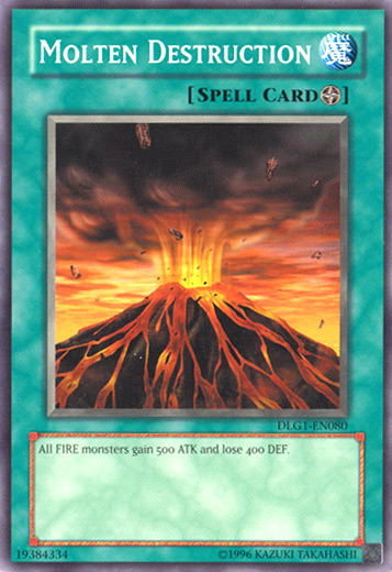Molten Destruction [DLG1-EN080] Common | The CG Realm