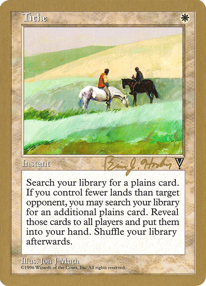 Tithe (Brian Hacker) [World Championship Decks 1998] | The CG Realm