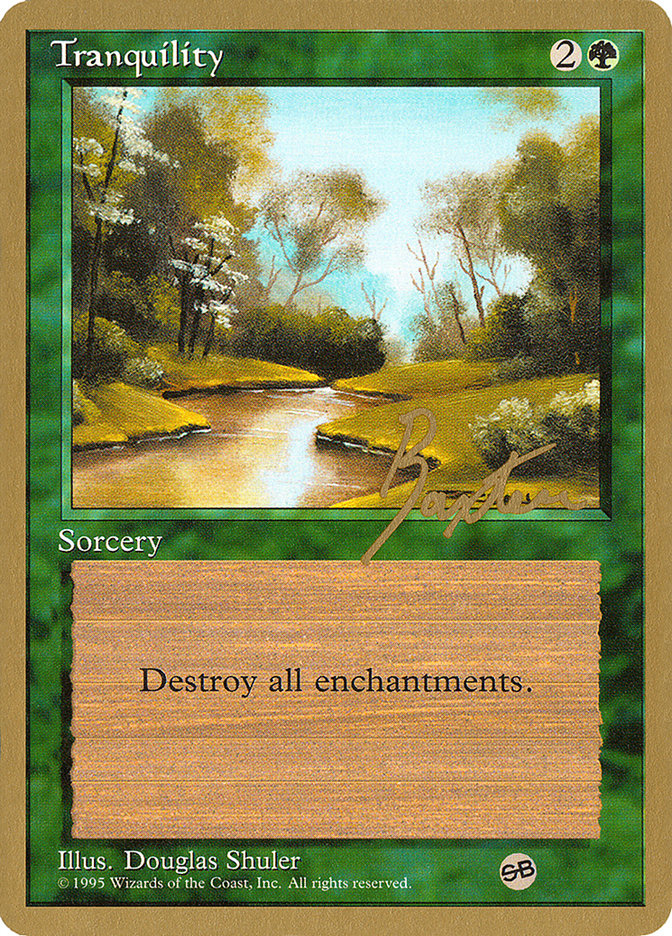 Tranquility (George Baxter) (SB) [Pro Tour Collector Set] | The CG Realm