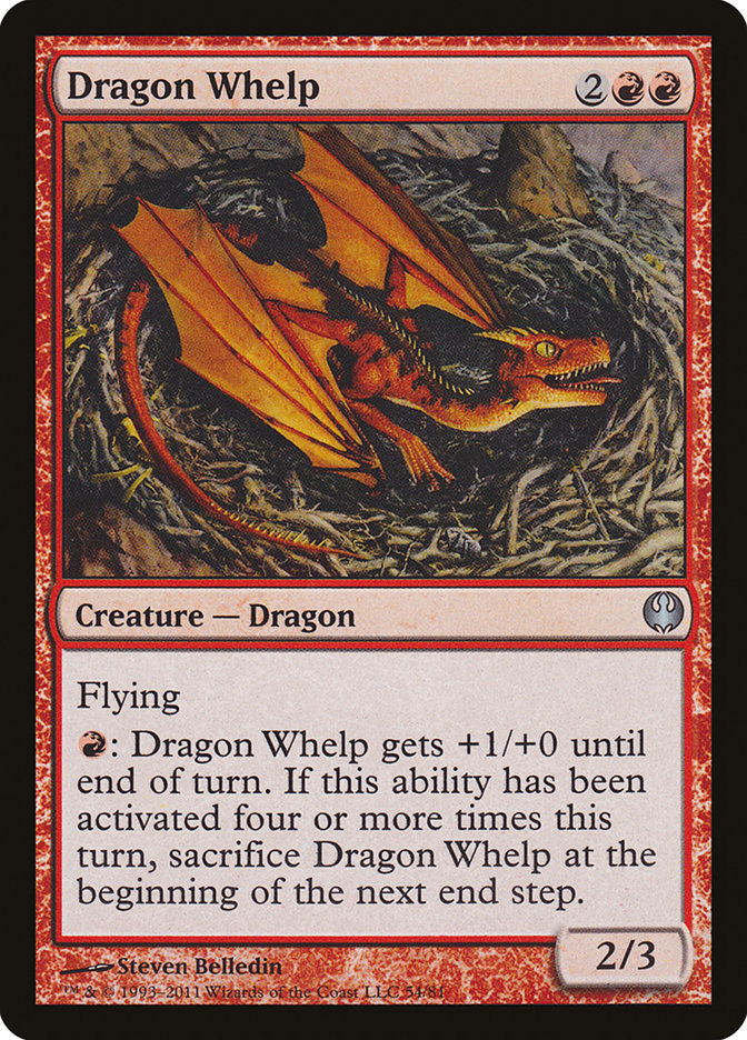 Dragon Whelp [Duel Decks: Knights vs. Dragons] | The CG Realm