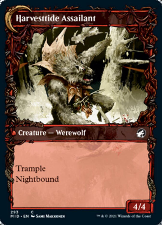 Harvesttide Infiltrator (Showcase) (MID-293) - Innistrad: Midnight Hunt: (Showcase, Double Faced Transform)