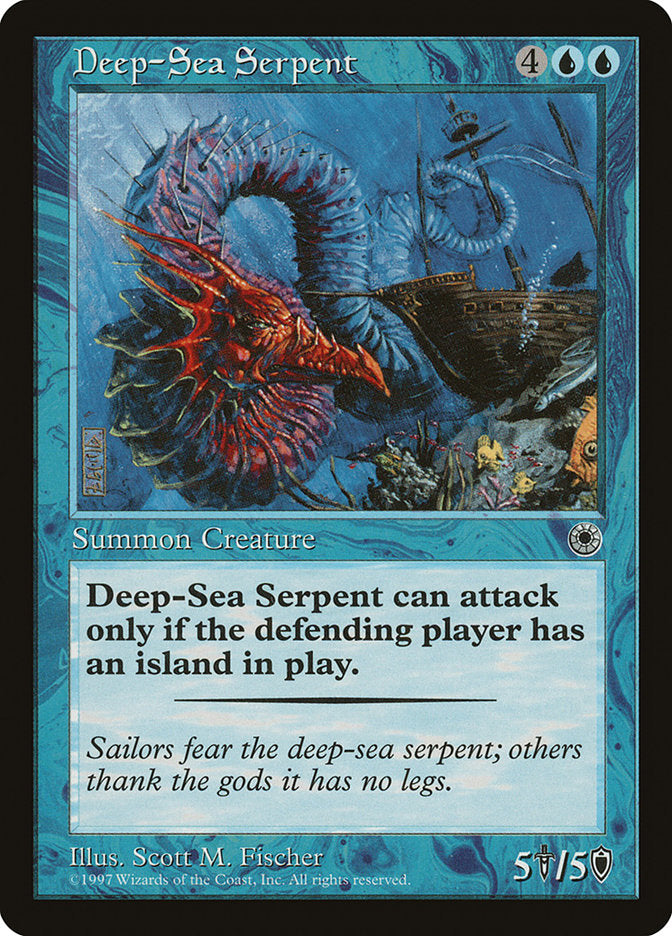 Deep-Sea Serpent [Portal] | The CG Realm