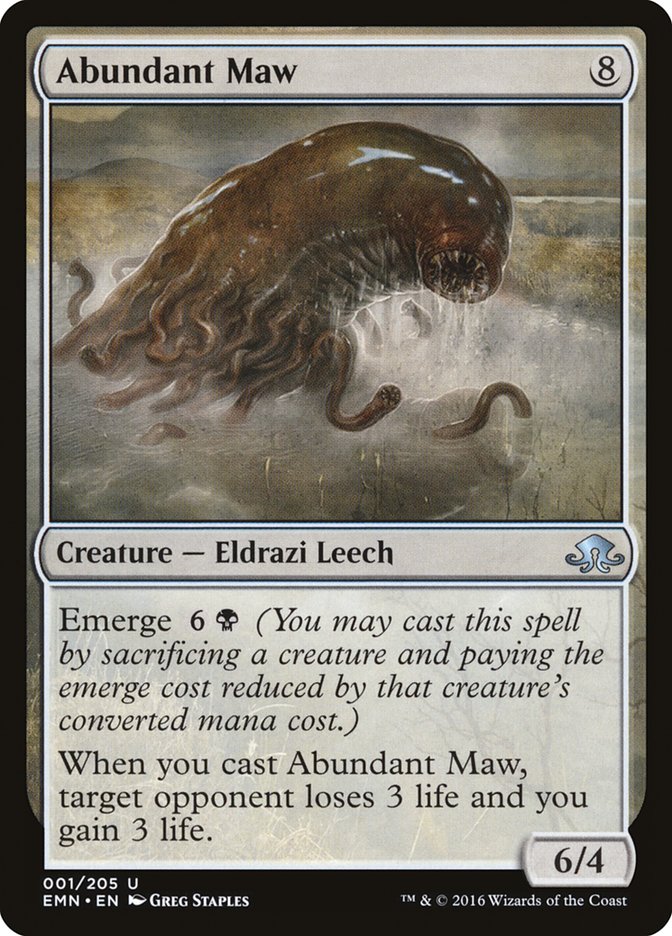 Abundant Maw [Eldritch Moon] | The CG Realm
