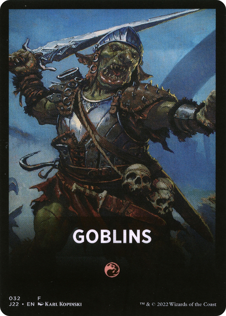 Goblins Theme Card [Jumpstart 2022 Front Cards] | The CG Realm