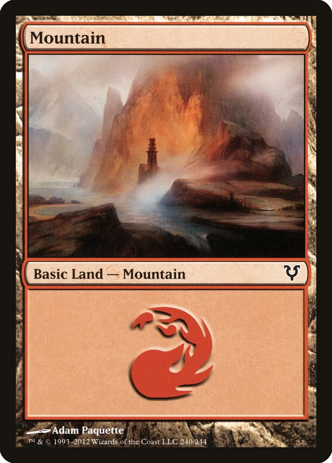Mountain (240) [Avacyn Restored] | The CG Realm