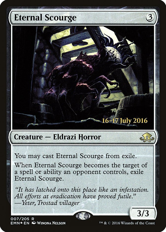 Eternal Scourge [Eldritch Moon Prerelease Promos] | The CG Realm