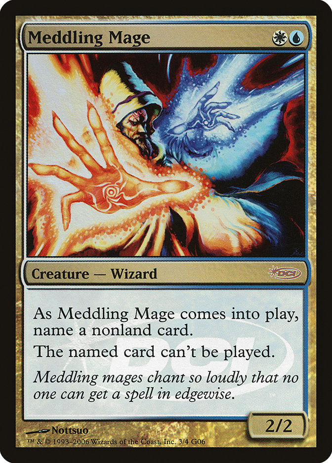 Meddling Mage [Judge Gift Cards 2006] | The CG Realm