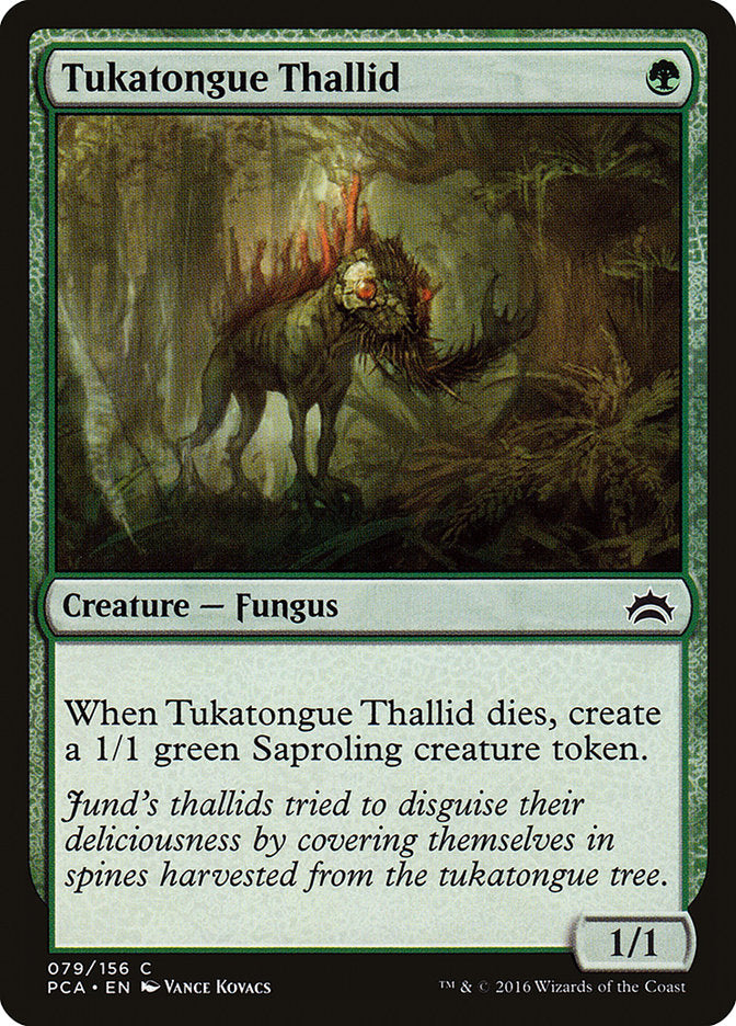 Tukatongue Thallid [Planechase Anthology] | The CG Realm