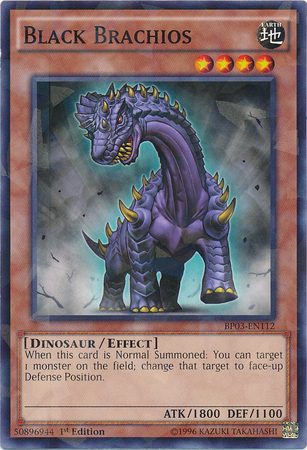 Black Brachios [BP03-EN112] Shatterfoil Rare | The CG Realm