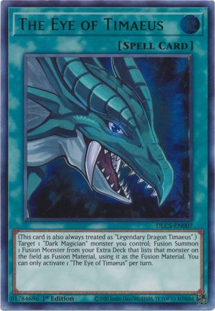The Eye of Timaeus (Green) [DLCS-EN007] Ultra Rare | The CG Realm