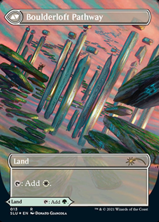 Branchloft Pathway (Borderless) (SLU-013) - Secret Lair: Ultimate Edition: (Showcase) Foil