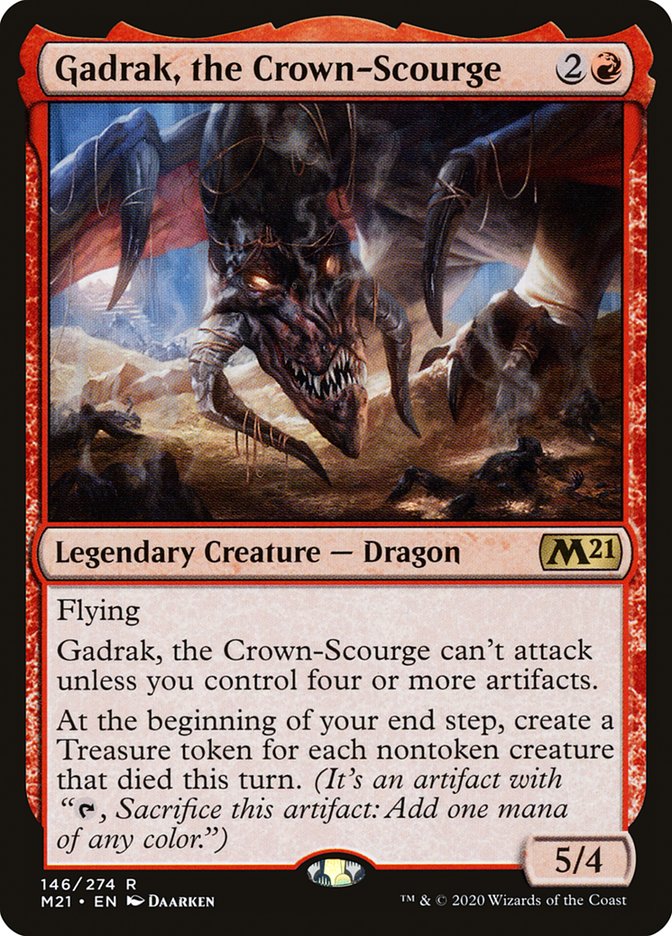 Gadrak, the Crown-Scourge [Core Set 2021] | The CG Realm