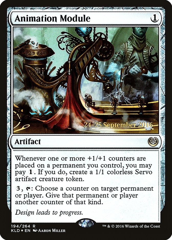 Animation Module [Kaladesh Prerelease Promos] | The CG Realm