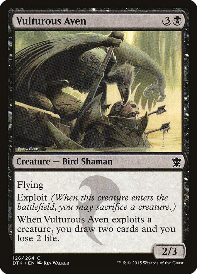Vulturous Aven [Dragons of Tarkir] | The CG Realm