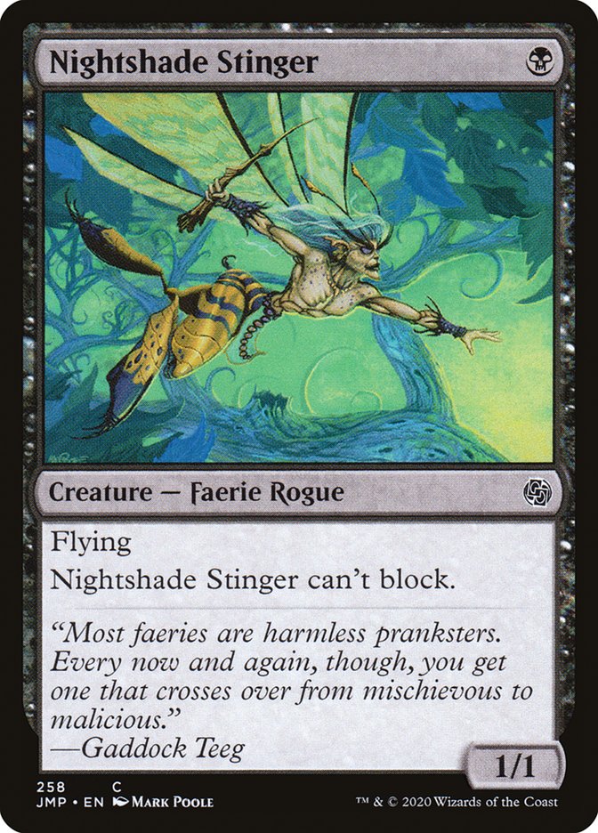 Nightshade Stinger [Jumpstart] | The CG Realm