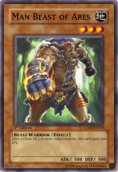 Man Beast of Ares [CDIP-EN030] Common | The CG Realm