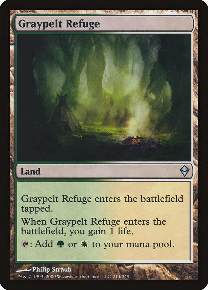 Graypelt Refuge [Zendikar] | The CG Realm