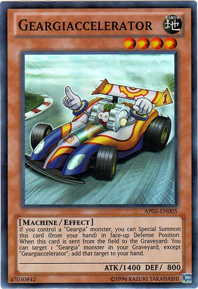 Geargiaccelerator [AP02-EN005] Super Rare | The CG Realm