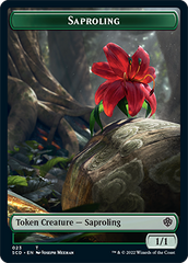 Saproling // Cat Double-Sided Token [Starter Commander Decks] | The CG Realm
