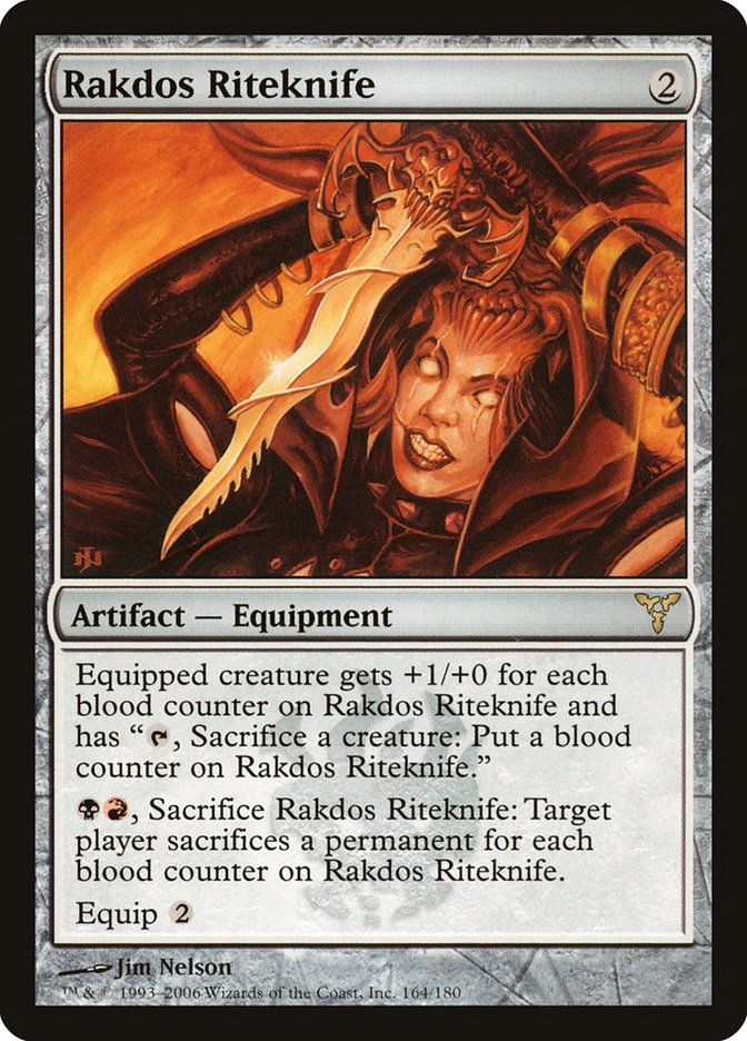 Rakdos Riteknife [Dissension] | The CG Realm