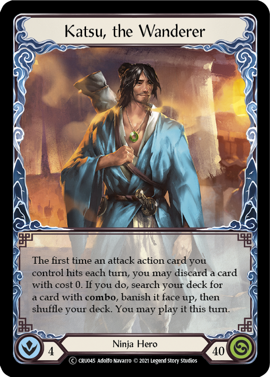 Katsu, the Wanderer [U-CRU045] (Crucible of War Unlimited)  Unlimited Normal | The CG Realm