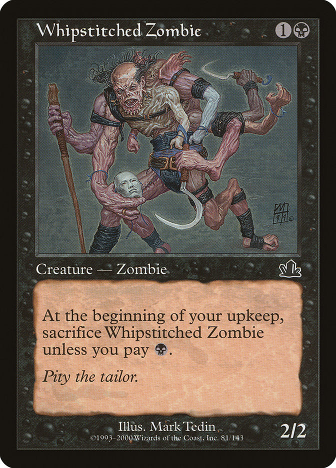 Whipstitched Zombie [Prophecy] | The CG Realm
