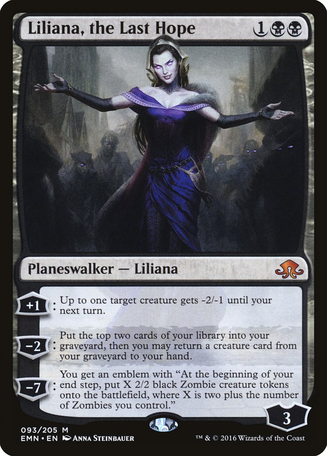 Liliana, the Last Hope [Eldritch Moon] | The CG Realm