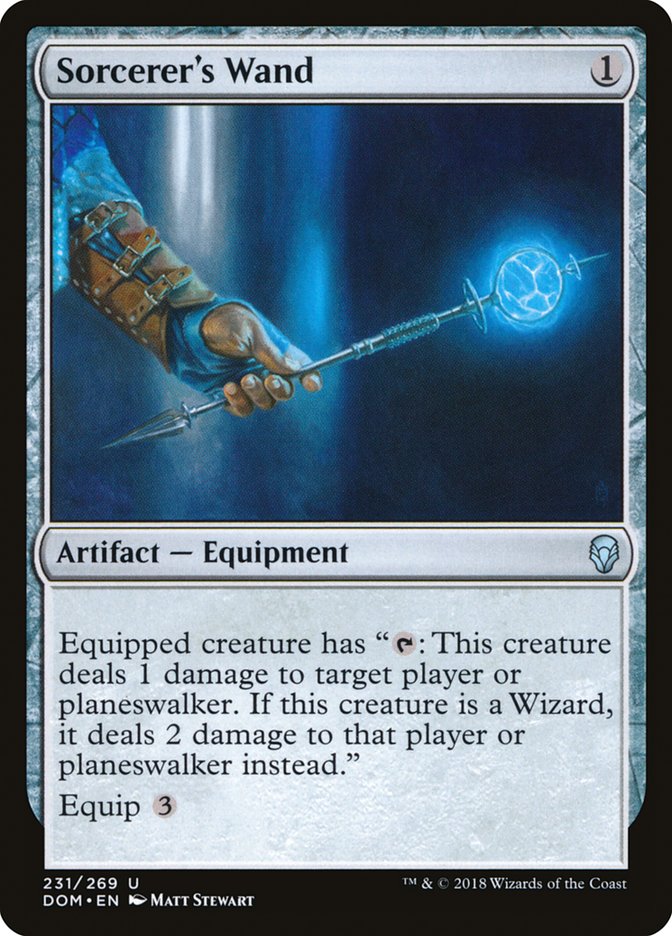Sorcerer's Wand [Dominaria] | The CG Realm
