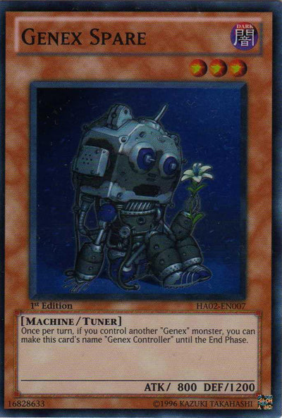 Genex Spare [HA02-EN007] Super Rare | The CG Realm