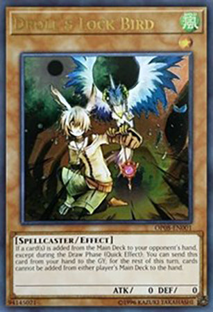 Droll & Lock Bird [OP08-EN001] Ultimate Rare | The CG Realm