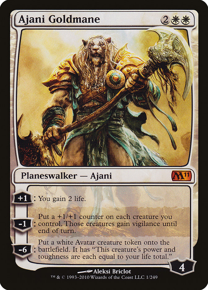 Ajani Goldmane [Magic 2011] | The CG Realm