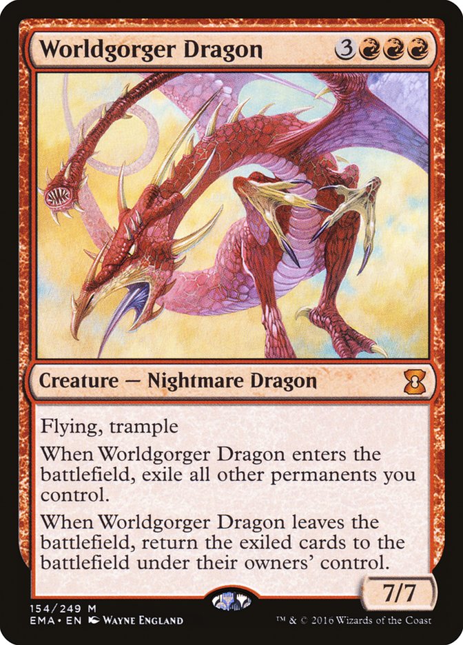 Worldgorger Dragon [Eternal Masters] | The CG Realm
