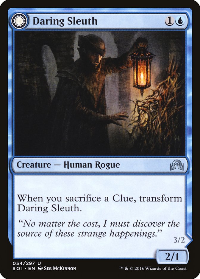 Daring Sleuth (SOI-054) - Shadows over Innistrad: (Double Faced Transform)