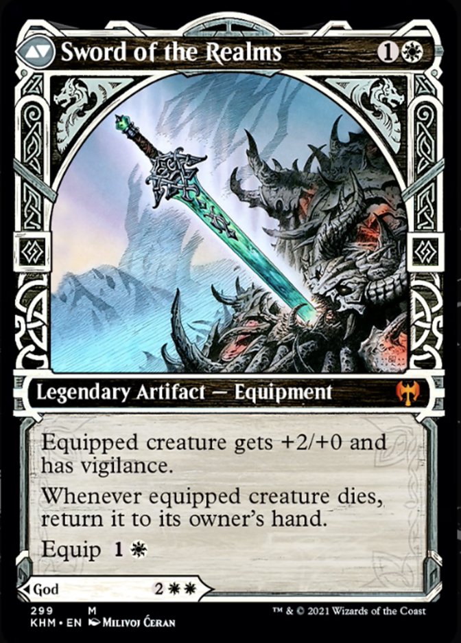 Halvar, God of Battle (Showcase) (KHM-299) - Kaldheim: (Showcase)