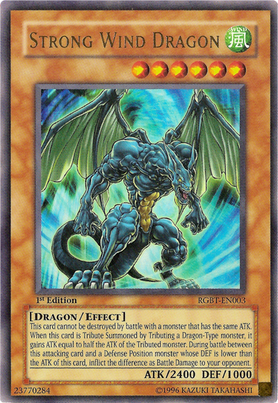 Strong Wind Dragon [RGBT-EN003] Ultra Rare | The CG Realm