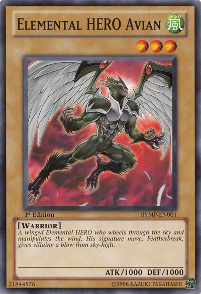 Elemental HERO Avian [RYMP-EN001] Common | The CG Realm