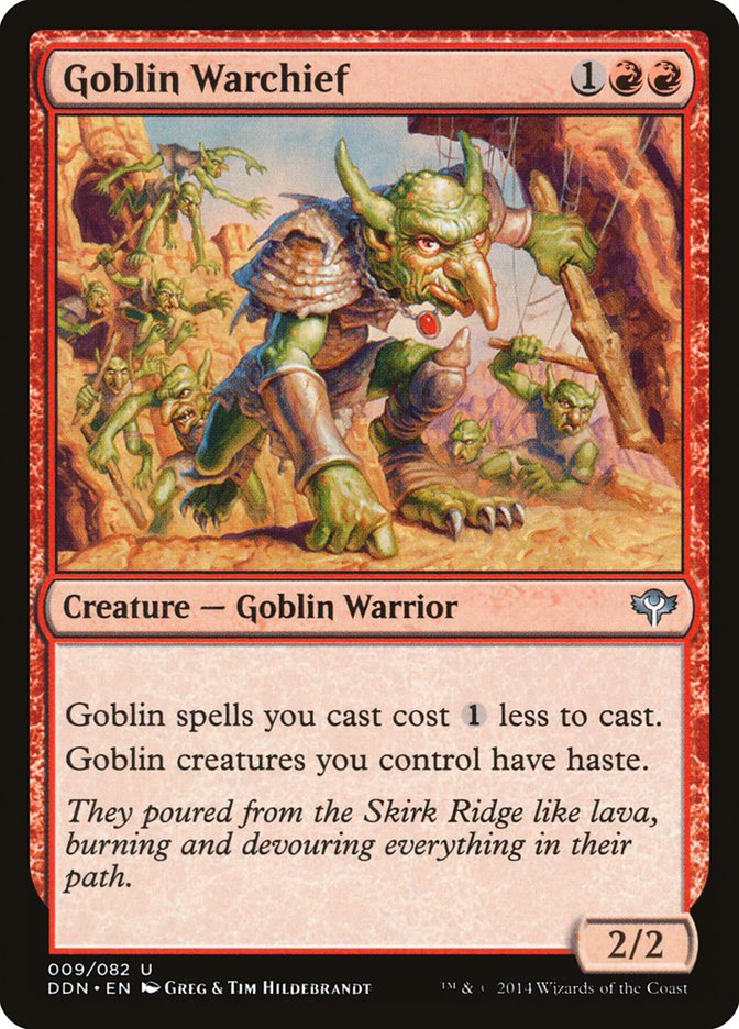 Goblin Warchief [Duel Decks: Speed vs. Cunning] | The CG Realm