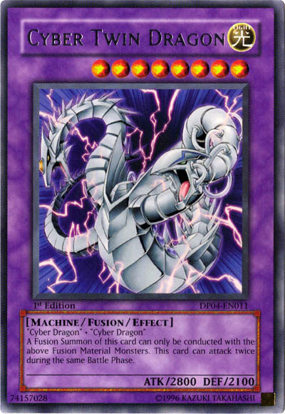 Cyber Twin Dragon [DP04-EN011] Rare | The CG Realm