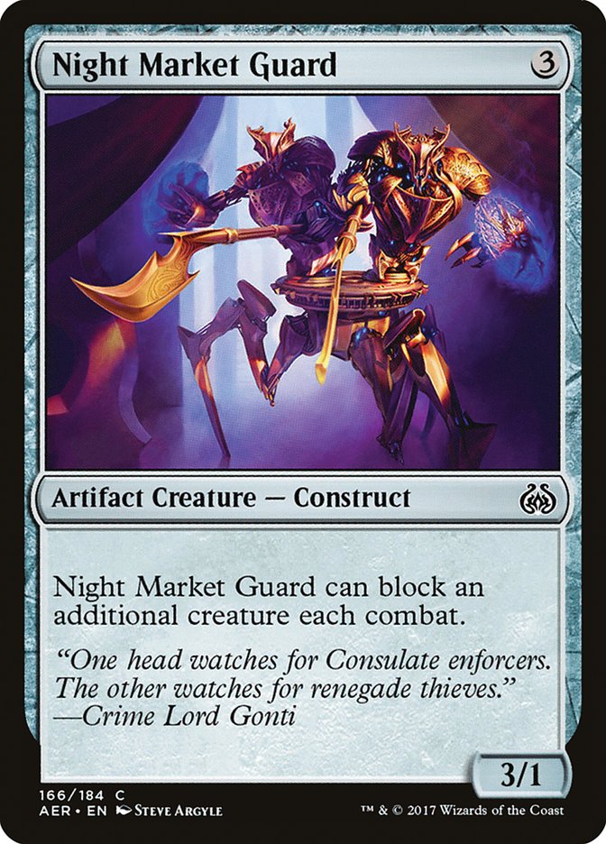 Night Market Guard [Aether Revolt] | The CG Realm