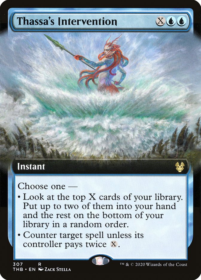 Thassa's Intervention (Extended Art) [Theros Beyond Death] | The CG Realm