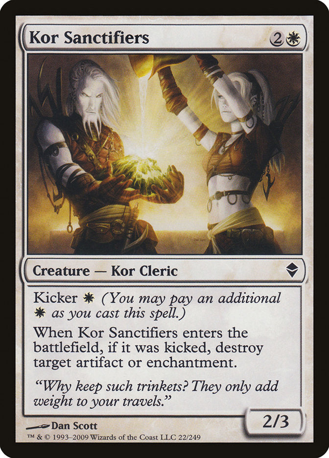 Kor Sanctifiers [Zendikar] | The CG Realm