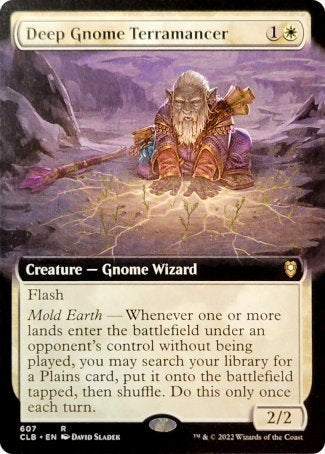 Deep Gnome Terramancer (Extended Art) [Commander Legends: Battle for Baldur's Gate] | The CG Realm